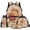 Cute Capybara Watermelon, variant on Yspwyqan Pink Blue Axolotl School Backpack Set for Kids with Lunch Box Pencil Case Water Bottle Bag, Lightweight Bookbag Fits 13 Inch Laptop for Elementary Middle School