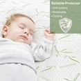thumbnail image 2 of Protector de colchón impermeable Softhour Twin XL Rayon Bamboo, 2 of 8
