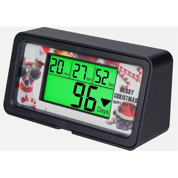 Runleader Tabletop Digital LCD Display Countdown Timer Clock,Target Event Tracking
