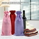 thumbnail image 5 of Ounissouiy Bolsa de almacenamiento de vino con cordón, organizador portátil de regalos de champán para fiestas, bolsa de lino para Hotel, restaurante, Almacenamiento y organización del hogar Rosa Ounissouiy HA080190-03, 5 of 6