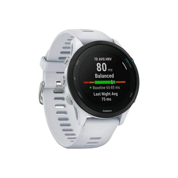 Garmin Forerunner 255 Music - 46 mm - whitestone - sport watch