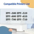 thumbnail image 2 of Compatible PFI-102 PFI102 130ML Ink Cartridges Replacement for Canon IPF-500 IPF-510 IPF-600 IPF-610 IPF-700 IPF-710 Printers MBK BK C M Y 1, 2 of 7