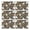 Halloween Cute Ghosts-1, variant on Halloween Cute Ghosts Pattern Summer Placemats Table Placemats Set Of 6-Linen Kitchen Washable Placemats Table Mats 11.8"x17.7" Non-Slip Heat Resistant