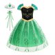 thumbnail image 3 of Disney Frozen Elsa Anna Costume For Kids Girls Fancy Birthday Party Gown Princess Dress Halloween Carnival Party Cosplay Clothes, 3 of 5