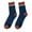 Navy, variant on Riecok Non Slip Socks for Men Thick Thermal Cushioned Crew Socks Mid Calf Stretched Soft Comfortable Socks for Travel Hiking and Running