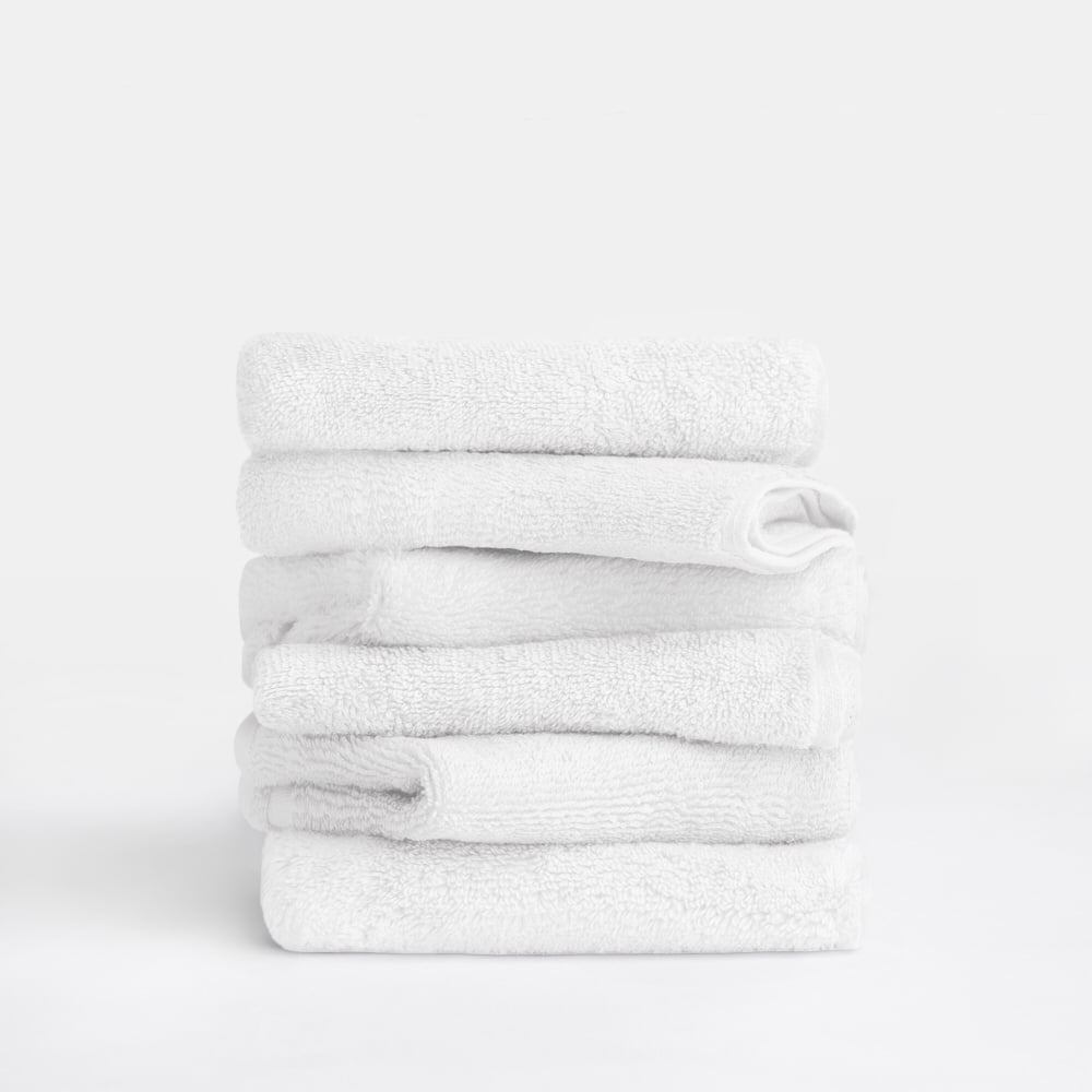 Noble Linens 6 pack Cotton Washcloths