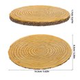 thumbnail image 2 of Worgeous Resin Display Stand Fake Wood Slices for Centerpieces Circle Wood Pieces for Crafts Tree Bark Wood Slices Wedding Table Decor Unfinished Wooden Circles, 2 of 8