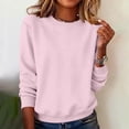 thumbnail image 6 of Diufon Sweatshirts for Women Long Sleeve Crewneck Shirts Casual Tunic Tops Lightweight Pullover Sweatshirts, 6 of 9