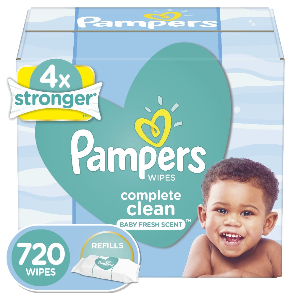 Pampers Baby Wipes Complete Clean Scented