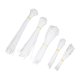 thumbnail image 2 of 550Pcs Nylon Cable Zip Ties Assortment Set Self Locking Electric Wire Ties for Outdoor Indoor White, 2 of 5