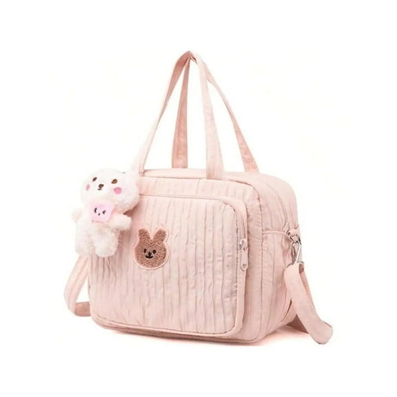 RSENFREMIOR Cute Multifunction Baby Diaper Tote Bag,outgoing travel Mommy Crossbody Bag, Baby Storage Nappy Bag
