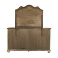 thumbnail image 5 of Weston Hills Dresser Mirror in Brown Finish by Pulaski Furniture, 5 of 7