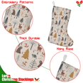 thumbnail image 5 of Christmas Stockings,Beige Christmas Forest Animal Pattern Stockings Christmas,14.8'' Xmas Stockings,Christmas Party Favors,Christmas Party Decorations,Christmas Stockings Personalized, 5 of 5