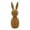 Light Brown, variant on 3.94" Pastel Flocked Bow-Tied Bunny Set, Pastel Flock Bunnies Figurines with Bow for Spring Easter Home Office Party Table Centerpiece Decoration
