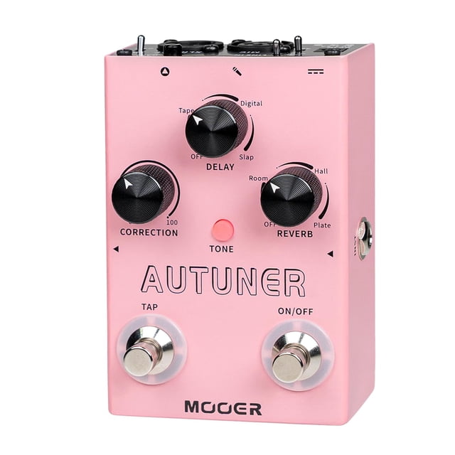Pedal de Efectos Vocales MOOER MVP1 Autuner Pitch Reverb Delay