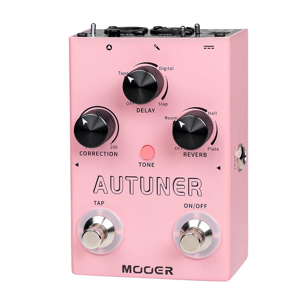 Pedal de Efectos Vocales MOOER MVP1 Autuner Pitch Reverb Delay