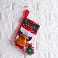 thumbnail image 4 of Medias navideñas, calcetines colgantes navideños para decoración del árbol de la chimenea del hogar, 4 of 5