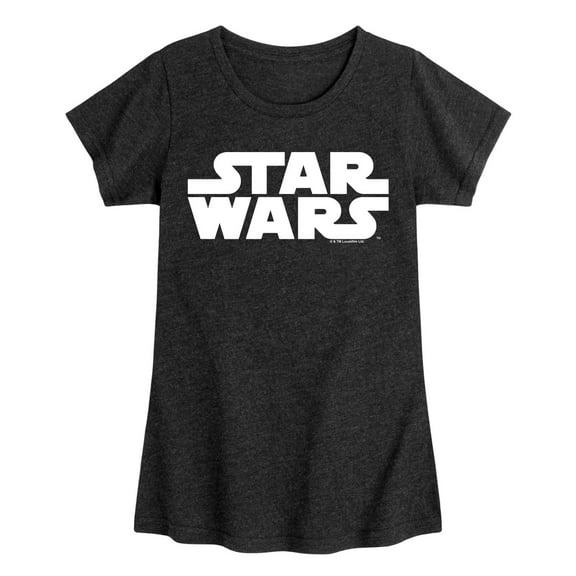 Star Wars - Logo - Toddler And Youth Girls Fitted Short Sleeve Tee