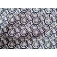 thumbnail image 4 of oneOone Cotton Cambric Navy Blue Fabric Circles Geometric Diy Clothing Quilting Fabric Print Fabric By Yard 56 Inch Wide, 4 of 4