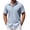 Light Blue, variant on COOFANDY Mens Sage Linen Shirt Short Sleeve Button Down Shirts Summer Beach Dress Shirt