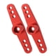 thumbnail image 1 of Brazo servo de aleación de aluminio, brazo servo RC Larga vida útil Hermosa con 2 piezas para 1/10 RC Car LHCER Descripción de la referencia, 1 of 8
