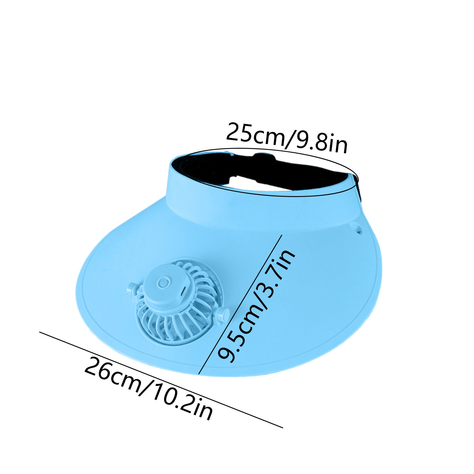 Chapeau Ventilateur Solaire Pour Enfants - Casquette à Large Bord Avec Ventilateur Intégré, Charge Solaire Ou USB, UPF 50+ | Pour Plage, Jardin, été, âge 3-8 Ans