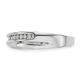 thumbnail image 3 of 14K White Gold Ring Band Wedding Diamond Round, 3 of 7