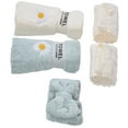 thumbnail image 1 of Bath Sheets, Coral Velvet Towels Set Daisy Pattern Highly Durable  For Travel For Hotel For Home, 1 of 8