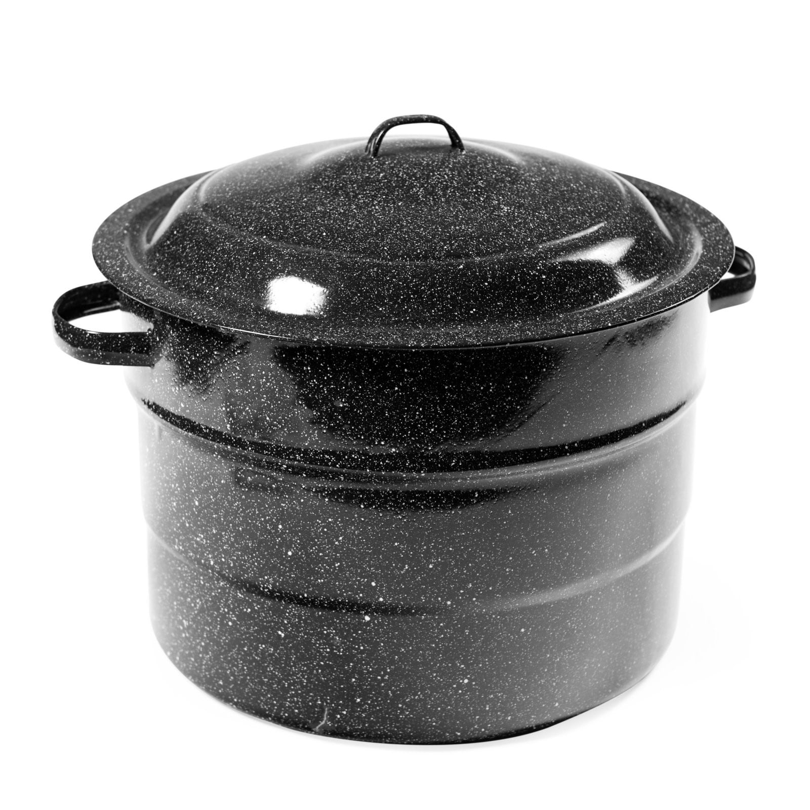 Granite Ware 21.5 Quart Steel Water Bath Canner 9 Piece Kit 72495007185