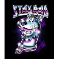 thumbnail image 2 of Scooby Doo Stay Rad Chrome Dog Boy's Navy T-shirt-XS, 2 of 4