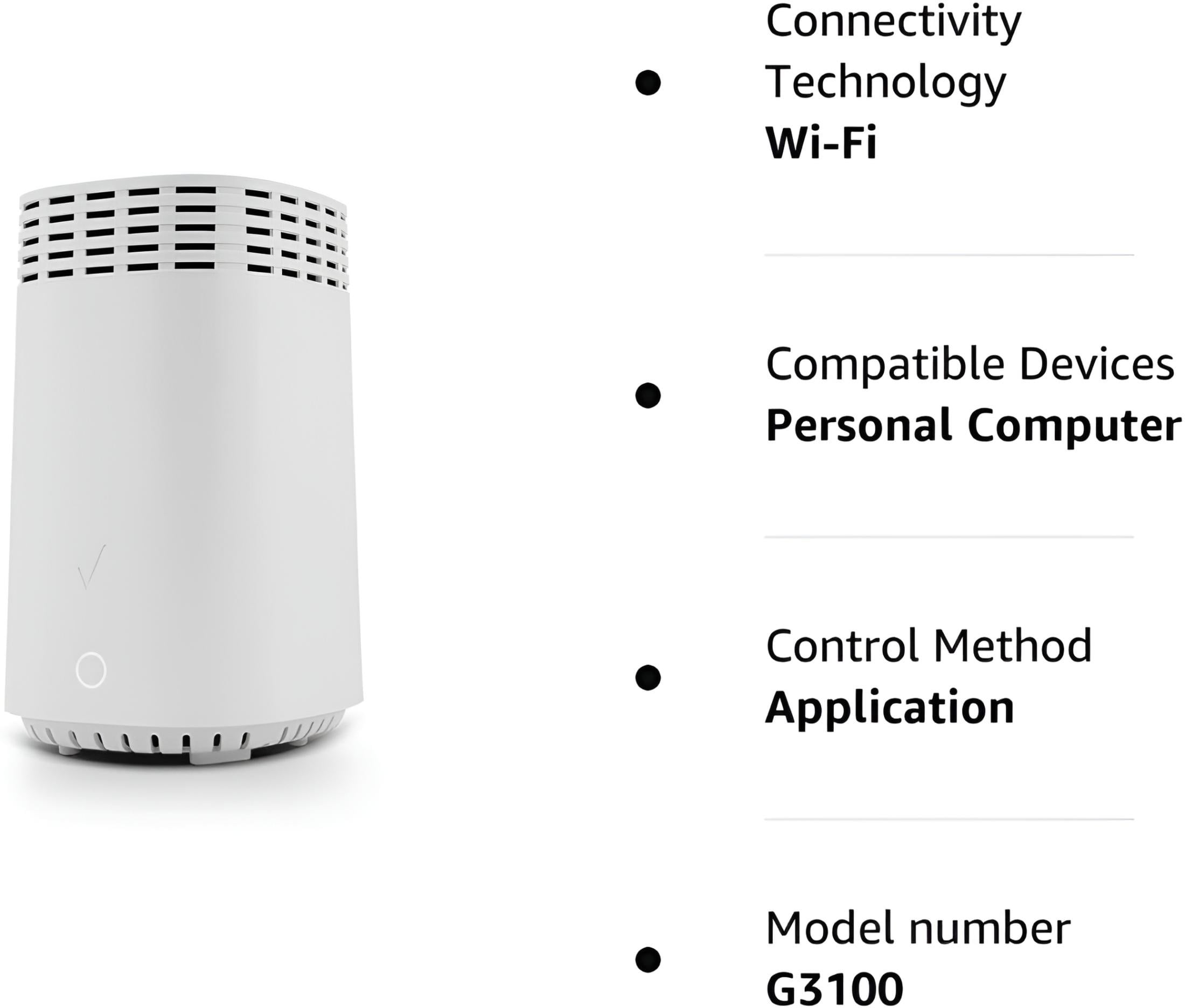 Verizon Fios G3100 Home Router with Tri-Band WiFi 6 Verizon Fios G3100 Home Router with Tri-Band WiFi 6
