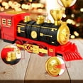 thumbnail image 6 of RUIG Christmas Train Toy Set Train Toys Set for Boys with Lights and Sound Toy with Steam Locomotive Carriages and Tracks Toddler Model for 3 4 5 6 7 8+ Years Old, 6 of 9