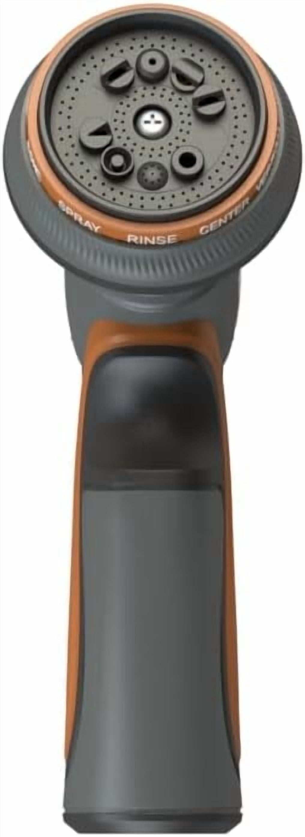 Ruvup Garden Hose Nozzle Sprayer, Water Spray Nozzle with 10 Adjustable Patterns High Pressure Garden Nozzle for Watering Plants, Cleaning Lawn, Washing Car and Showering Pets