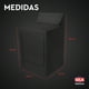 thumbnail image 5 of Funda para Secadora GILA Premium Protector impermeable Funda para secadora negra 79 x 68 x 90 cm, 5 of 7