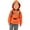 Astronaut Orange, variant on Cuddle Club Fleece Hoodie Jacket Winter Baby Clothes, Bear Pink 4T