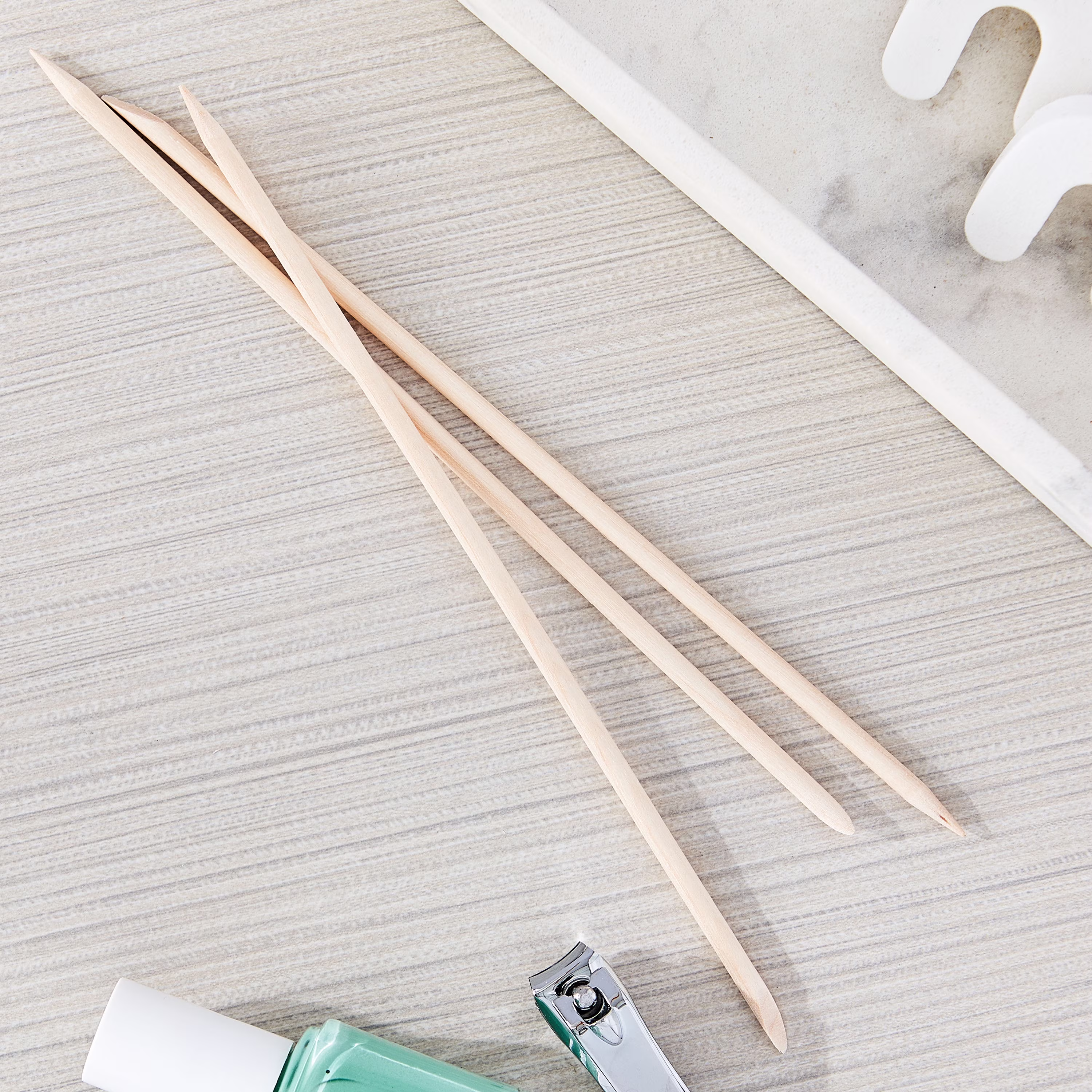 (6 pack) Equate Wooden Manicure Sticks, 10 Count