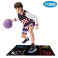 Zhuitw Basketball Footstep Training Mat NonSlip Basketball Dribble