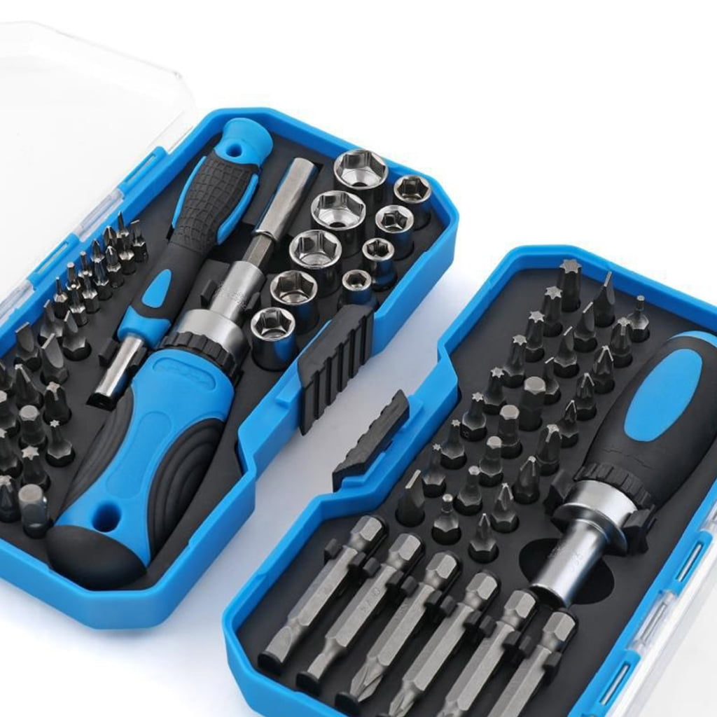 MOMOJIA Multi-function Ratcheting Multitool Screwdriver Set Screwdriver Multi-bit Tool All in One Portable Multi-Purpose Tool
