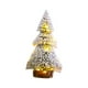 thumbnail image 2 of Árbol de Navidad de mesa compacto con copos de nieve para interiores y fiestas 5cm, 2 of 8