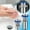 multicolor_Free Size, variant on Gnmfd Odor Prevention Stainless Steel Sink Plug, Thickened Inner Core With Variable Diameter Rings, Hair Catcher Drain Stopper For Bathroom Wash Basin Shower Tub, Easy Clean Drain