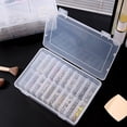 thumbnail image 4 of Transparent Large Capacity Desktop Storage Box, Mini 20/24 Compartment Organizer Multifunctional Jewelry Box for Beads Crafts, 4 of 6