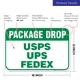 thumbnail image 3 of Package Drop Sign, Ups FedEx USPS Drop Sign,, 3 of 8