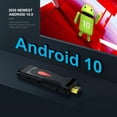 thumbnail image 3 of X96 S400 TV Stick Android 10.0 Allwinner H313 Quad Core 1GB 8GB TV Dongle 4K 60fps H.265 2.4G / 5G R Abanopi 8G, 3 of 7