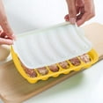 thumbnail image 5 of Silicone Sausage Mold for Baking & Steaming – BPA-Free, Non-Stick, Easy Release, Homemade Kids' Food, Adult Supplements & Meat Grinder Recipes, Dishwasher Safe, Portable Yellow, 5 of 6