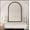 Gold, variant on Iron Art Arch Vintage Vanity Mirror, Wall Hanging, Placed On The Table, Suitable For Living Room, Bedroom, Bathroom