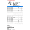 thumbnail image 2 of Tie Rod End Kit 4 - Compatible with 2003 - 2019 GMC Savana 3500 - Autopart Premium, 2 of 2