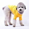 thumbnail image 4 of Fashionable Solid Color Pet Base Shirt Comfortable Small Medium Dog Puppy Clothes, Essential Pet Supplies, 4 of 8