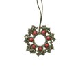thumbnail image 4 of AYktou Snowflake Christmas Ornaments -Hand Woven Hollow Star Pendants Christmas Tree Decorations,Five Pointed Star Ornaments Christmas Gift for Wedding Party Holiday Wall Decoration, 4 of 8
