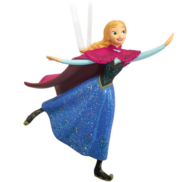 Hallmark Disney Frozen Skating Anna Resin Ornament