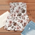 thumbnail image 5 of Women s Strapless Floral Print Tube Top Casual Loose Fit Sleeveless Blouse Multiple Vibrant Pattern Options Soft Lightweight Fabric Comfortable Summer Daily Bohemian Top, 5 of 6